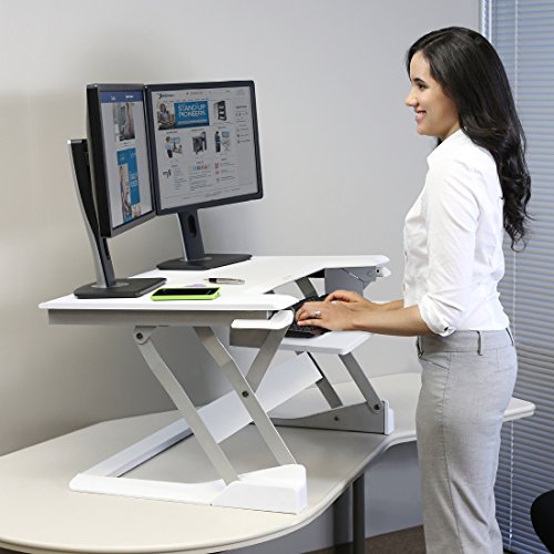 Ergotron WorkFit-T Weiß Computertisch, 33-397-062 - 3