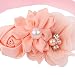Baby Girl Flower Headband Hair Band Photography Headwear (Peach)