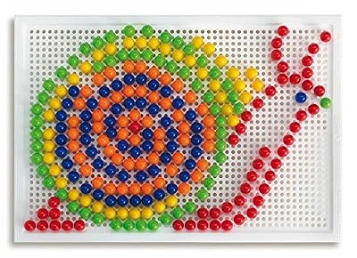 Quercitti Quercetti - 784136 - Loisirs Créatifs -Jeu De Mosaïques De 270 Clous