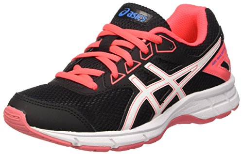 Asics Gel-Galaxy 9 GS, Zapatillas de Deporte Infantil, (Onyx/White/Diva Pink), 40 EU