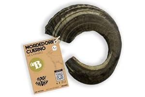 BIMORDISCOS PET PRODUCTS BIMORDISCOS Cuerno de Carnero para Perro | Mordedor Perro | Huesos para Perros | Juguetes para Perros (M)