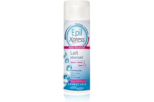 INSTITUT CLAUDE BELL - EPIL XPRESS - Lait Hydratant Post Épilation - Apaise & Nourrit la peau - Flacon - 200 ml