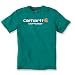 Produktbild Carhartt Core Logo T-Shirt Grün/Weiß XS