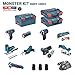 Produktbild BOSCH Kit 12V BMK9-28BD3 (GSR 12V-15 + GDR 12V-105 + GKS 12V-26 + GWS 12V-76 + GST 12V-70 + GOP 12V-28 + GSA 12V-14 + GWB 12V-10 + GLI 12V-80 + 3 x 2,0 Ah + GAL1230CV + L-Boxx 102 + L-Boxx 136 + L-Boxx 238)