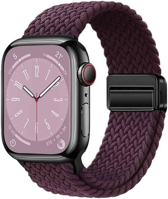 PSR Aksesuar Apple Watch Uyumlu Hasır Kordon – Örgü Tasarımlı, Ayarlanabilir | Hafif ve Konforlu Hasır Akıllı Saat Kayışı
