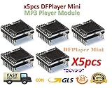 【DFPlayer】 DFPlayer Mini es un módulo MP3 compacto y económico que se puede conectar directamente al altavoz.