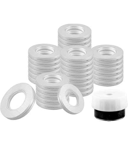 HonGien 32 Pezzi Anelli per Tende Plastica, Rotondi Anello a Basso Rumore, Anelli Fai da te per Tende da Finestra, Tenda da Doccia, Decorazione, Diametro Interno 39mm, Oro Opaco