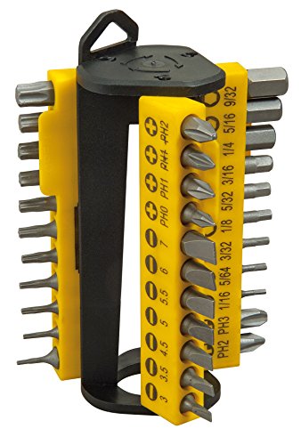 Stanley Multibit- Schraubendreher-Set 35 teilig, Phillips/Schlitz/Torx/Innensechskant, Bit-Organizer, STHT0-70885 - 4