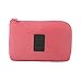 Produktbild SHOCKPROOF PORTABLE DIGITAL STORAGE POCKET TRAVEL COSMETIC ORGANIZER BAG, SIZE: 12.5CM X 16CM X 3CM RED
