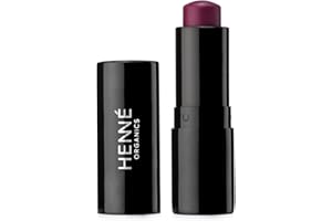 Henné Organics Luxury Lip Tint - Moisturizing, Sheer Natural Color - Muse (Berry Mauve)