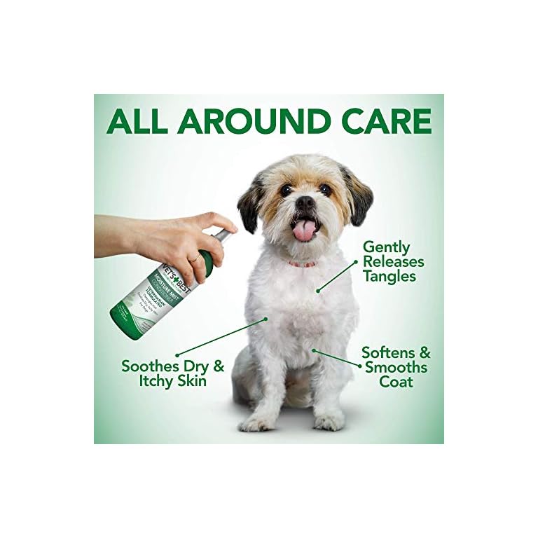Vets Best Moisture Mist Dog Dry Skin Conditioner and Detangler Spray