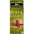 Cadbury Temptations Rum & Raisins Premium Chocolate Bar, 70 g