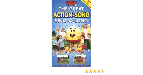 Tumble Tots The Great Action Song Sing A Long Vhs Tumble Tots Amazon Co Uk Cds Vinyl