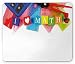 Produktbild Mathematics Classroom Mouse Pad, I Love Math Theme Objects Heart Icon Calculator Compass and Ruler, Standard Size Rectangle Non-Slip Rubber Mousepad, Multicolor 9.8 X 11.8 inch