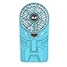 Produktbild GYY Tischventilatoren KMMF fenshan Mini Handheld Ladegerät USB Kleiner Lüfter Student Schlafsaal Portable Desktop-Fan Nachladbar mit Dem Lüfter (Blau) (182 * 95 * 53mm)