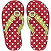 Produktbild Die Spiegelburg 90221 Kinder-Badeslipper Fröhliche Tupfen Gr. 27/28