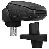 Die Mittelarmlehne verleiht Ihnen ein bequemeres Fahrgefühl. Sie haben zusätzlich ein Gepolstertes Staufach im inneren der Armauflage, da sich der Deckel der Armlehne öffnen lässt.