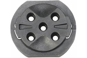 Puupaa Support d'ordinateur de vélo avec base fixe mâle pour réparation de siège de vélo Garmin Durable