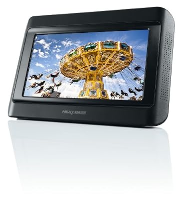 Nextbase NEXT9LITEUNO Lecteur DVD portable Simple écran 9" (21,6 cm) avec Fixation sécurisée DVD/DivX/ JPG/ MP3/ WMA/ MPEG Noir