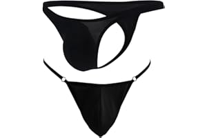 VemeFufu String Homme Tanga Confortable sous-vêtements Slip G-String Thong de Halloween Cadeau de Noël Taille Unique