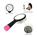 Anself Rainbow Volume S Brush Hair Curl Magic Accessory Perm Wave Straight Beauty Comb Hair Comb with Mirror