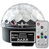 Luce Discoteca LED Con Attivazione Vocale - Palla Lampada Ricaricabile USB | Per Feste, Compleanni E Serate In Casa - Foto 3