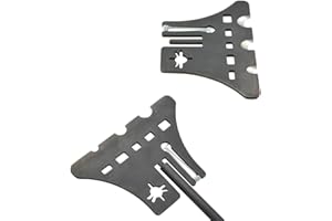 ZSHJG Tir à l'arc 5 en 1 Équipement Flèche Nock Extracteur Installer la Lame Fletchings de Flèche Outils de Solvant