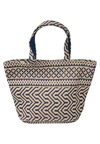 Preisvergleich Produktbild Street One Damen Strandtasche im Ethnoprint night blue A