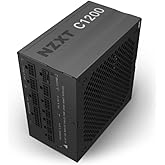 NZXT C1200 PSU - Alimentatore ATX 1200 watt per PC gaming - PA-2G1BB-EU - Certificato 80 Plus Gold - Efficiente - Pienamente