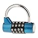 Imported 4 Digit Combination Padlock Travel Luggage Locker Security Lock - Blue S RS.620.00