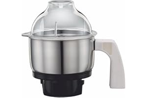 Preethi MGA 504 MGA-504 Genie Jar Edelstahl 0,5 Liter Silber