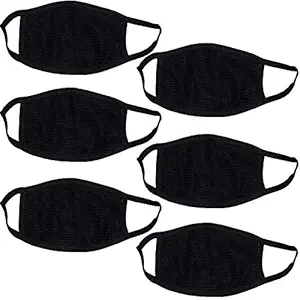 SS Private Anti Pollution Dust Protective Face Mask Mouth and Nose Respirator - Pack of 6 Units