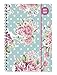 Collegetimer Roses 2019/2020 - Rosen - Schülerkalender A5 (15 x 21) - Ringbindung - Weekly - 224 Seiten - Terminplaner by 