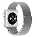 Produktbild Für Apple Watch Armband 38mm, VIKATech Milanese Schlaufe Edelstahl Smart Watch Armbänder mit einzigartiger Magnetverriegelung ohne Schnalle für Apple Watch Armband 38mm Series 1 / 2 / 3, Sport, Edition, Nike+, Silber