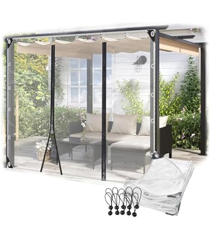 Transparente Pvc Plane Seitenteil Mit Reissverschlu Produktbild-Vorschau 3