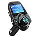 Produktbild VicTsing FM-Transmitter kabellos, Bluetooth Freisprecheinrichtung, Autoadapter, Radio mit 1,44 Zoll Display und USB-Ladegerät für iPhone 7, 7Plus, 6S 6 SPlus, iPhone SE, Wiko, Xiaomi, Huawei, Samsung, HTC, etc
