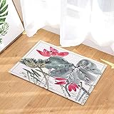 La alfombra contemporánea abstracta de la alfombra del piso puso en la sala de estar, los dormitorios, el baño para el juego de los niños, o la perfecta puesta en casa debajo de una mesa de café, un pequeño juego de comedor, una cocina o una entrada, ofrece comodidad lujosa y opciones de decoración versátiles para cualquier estilo. habitación y lugar