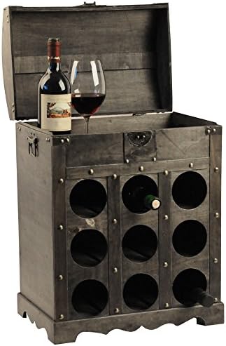 Colonial style wine rack, bottle rack, bottle rack, storage, metal hardware