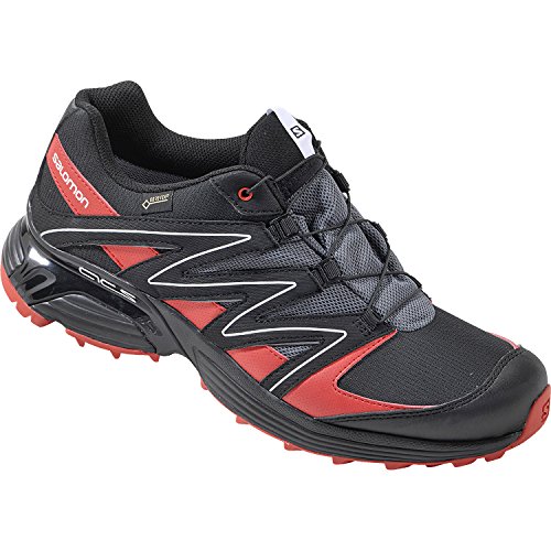 Preisvergleich Produktbild Salomon Outdoorschuh, Groesse 11, schwarz / rot