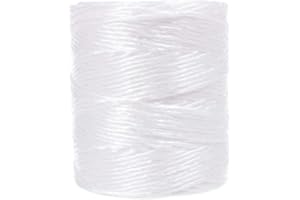 GOLBERG G Polypropylene Value Twine - 200 Feet - Great for DIY Crafts, Bundling, and Packaging - Resistant to UV, Moisture, and Harsh Chemicals