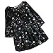Produktbild MEIbax Frauen Damen Drei Viertel Ärmel Druck Lose Bluse Pullover Button Tops Shirt Baggy Blumendruck Hemd Bluse