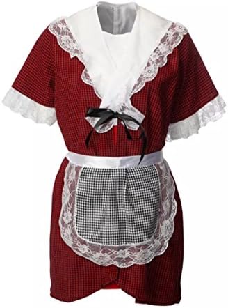 ORIGINMENSWEAR [Adults, 10-12] Welsh Lady Traditional Costume Set for Adults & Children ON ST David's Day