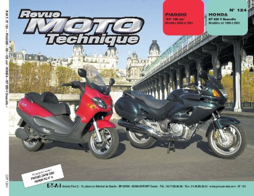 Preisvergleich Produktbild Rmt 124.1 Piaggio X9 / Honda Nt 650 V Deauville