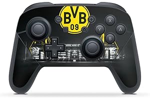 DeinDesign Skin kompatibel mit Nintendo Switch Pro Controller Folie Sticker BVB Stadion Borussia Dortmund