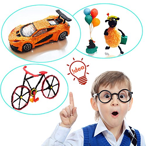 ACTOPP 3D Stift 3D Druckstift Pen Drucker Stift Keine Verstopfung für 3D Zeichnungen zur Erstellung von Stereoscopic Printing Zeichnungen von Hand Geschenk Spielzeug - 6