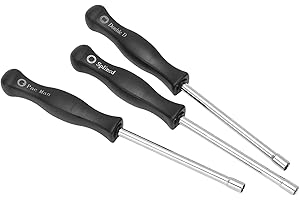 HEADERBS Wkrętak do Gaźnika, 3 szt. Śrubokręt do Regulacji Gaźnika ze Stopu Aluminium Narzędzie do Regulacji Gaźnika dla Silnika 2-cyklowego