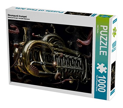Preisvergleich Produktbild Steampunk trumpet 1000 Teile Puzzle quer (CALVENDO Kunst)
