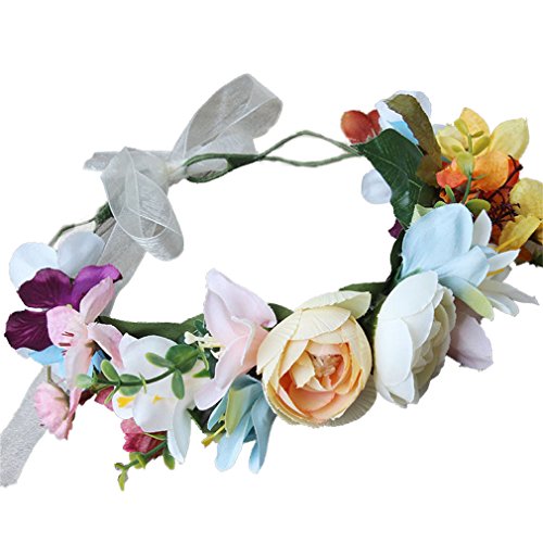 Cinta de flores para boda
