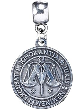 Offizielle Versilbert Ministry of Magic Slider Charm für Armband