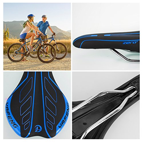 Ondeni Fahrrad Sattel Gebirge Fahrradsattel vorne Sitzmatte Trekking Sattel Radfahren Zubehör - 3